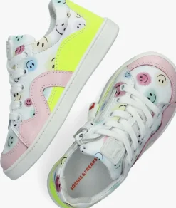 witte jochie & freaks lage sneakers zoe