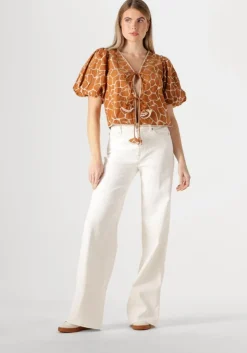 witte lauren ralph lauren lage sneakers hailey 6 low top lace