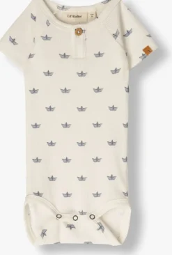 witte lil' atelier rompers nbmlavo eni ss slim body lil