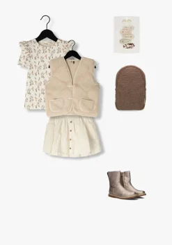 witte lil' atelier t-shirt nmflavo evo ss slim top lil