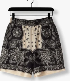 witte liu jo broeken printed twill pants