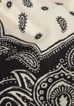 witte liu jo broeken printed twill pants