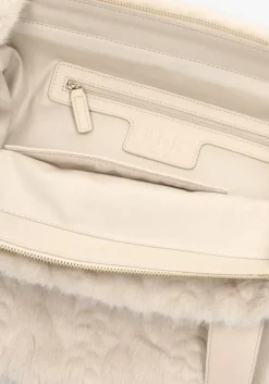 witte liu jo schoudertas verry shopping bag