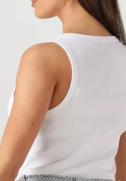 witte liu jo top 3.0 t-shirt moda s/m