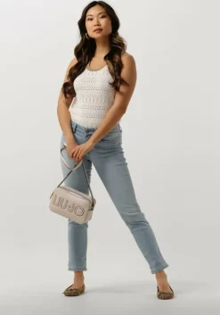 witte liu jo top crepe fancy lady