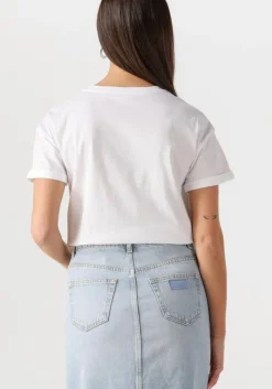witte liu jo t-shirt ecs t-shirt moda m/c