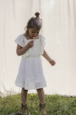 witte looxs little mini jurk 2512-7804