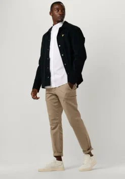 witte lyle & scott casual overhemd regular fit light weight oxford shirt