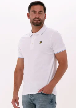 witte lyle & scott polo tipped polo shirt