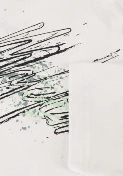 witte malelions t-shirt splash t-shirt