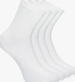 witte marcmarcs sokken cotton ultra fine 2-pack