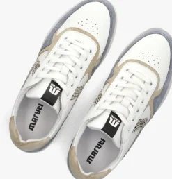 witte maruti lage sneakers momo