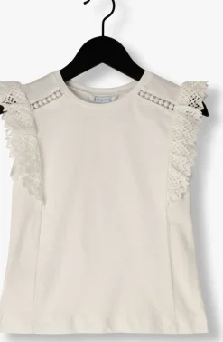 witte mayoral t-shirt s/s crochet t-shirt