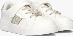 witte michael kors kids lage sneakers jem maxine ps
