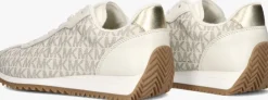 witte michael kors lage sneakers rhodes trainer