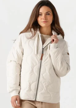 witte moscow gewatteerde jas 07-08-swagsshort