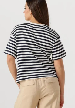 witte msch copenhagen t-shirt mschkemba bahara ss pullover stp