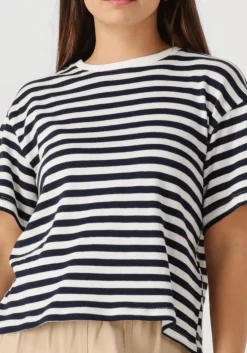 witte msch copenhagen t-shirt mschkemba bahara ss pullover stp