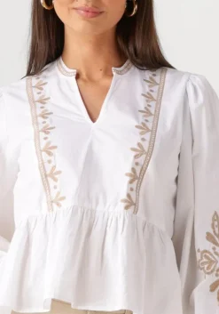 witte neo noir blouses ginia emb blouse