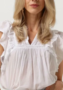 witte neo noir blouses jayla s voile top