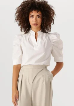 witte neo noir blouses roella poplin blouse