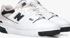 witte new balance lage sneakers 550
