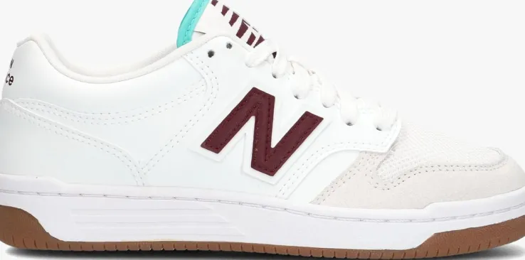 witte new balance lage sneakers gsb480