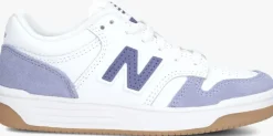 witte new balance lage sneakers psb480