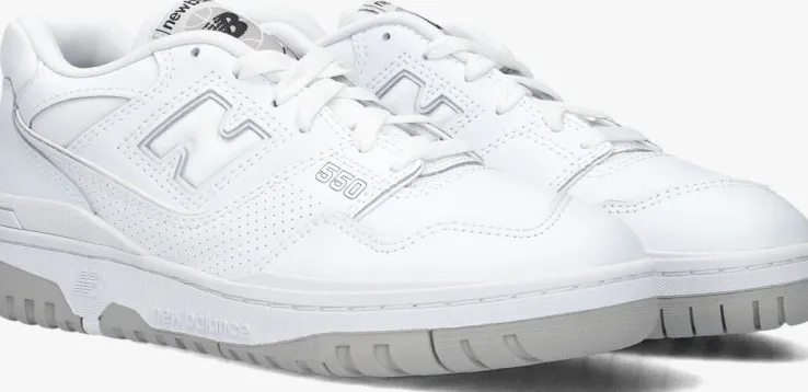 witte new balance sneakers bb550