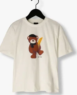 witte nik & nik t-shirt bear t-shirt