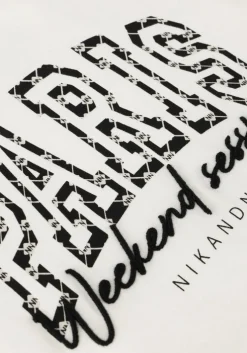 witte nik & nik t-shirt paris t-shirt