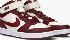 witte nike hoge sneakers court borough mid 2 (psv)