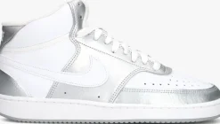 witte nike hoge sneakers nike court vision mid wmns