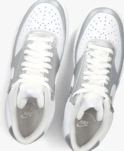 witte nike hoge sneakers nike court vision mid wmns