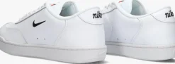 witte nike lage sneakers court vintage