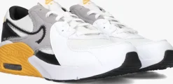 witte nike lage sneakers nike air max excee