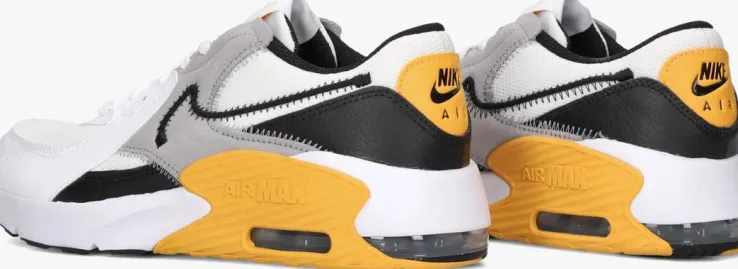witte nike lage sneakers nike air max excee