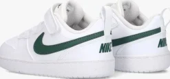 witte nike lage sneakers court borough low recraft (td)
