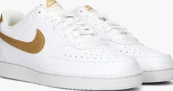 witte nike lage sneakers court vision low wmns
