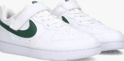 witte nike lage sneakers court borough low recraft (ps)