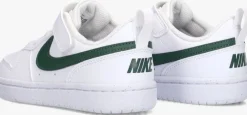 witte nike lage sneakers court borough low recraft (ps)