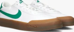 witte nike lage sneakers court shot