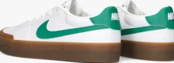 witte nike lage sneakers court shot