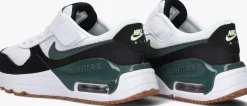 witte nike lage sneakers air max systm