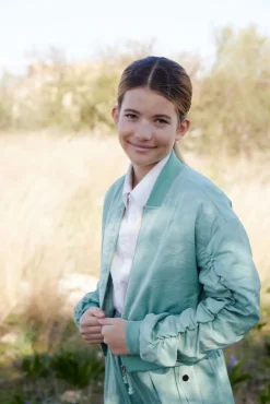 witte nobell blouses tipi girls button up poplin blouse