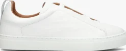 witte nokwol lage sneakers connor