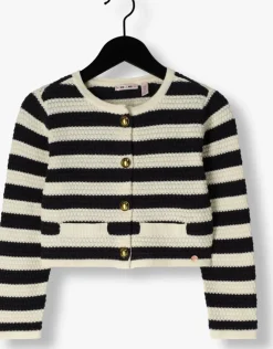 witte nono vest aiko striped cardigan