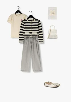 witte nono vest aiko striped cardigan