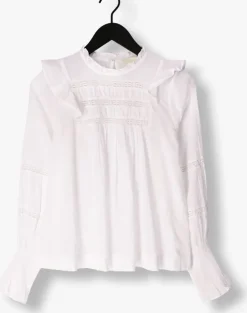 witte notre-v blouses voile blouse
