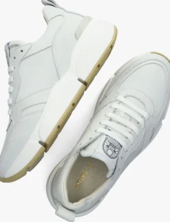 witte notre-v lage sneakers 04-63